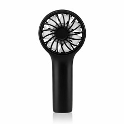 VENTILADOR MANO CON BATERIA 3V 1200MAH NEGRO