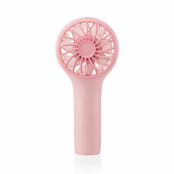 VENTILADOR MANO CON BATERIA 3V 1200MAH ROSA