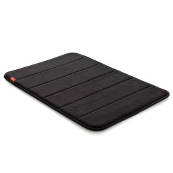 ALFOMBRA BAÑO MICROFIBRA NEGR