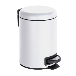 CUBO BAÑO PEDAL BLANCO LEMAN