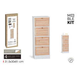 MUEBLE LAVABO C/4 CAJONES