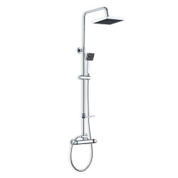 COLUMNA DUCHA EXTENSIBLE CON GRIFO TERMOSTATICO