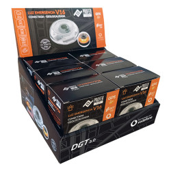 LUZ EMERGENCIA V16 CONECTADA GEOLOCALIZADA C/6