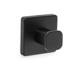 PERCHA BAÑO NERO NEGRO MATE
