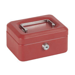 CAJA CAUDALES ROJO