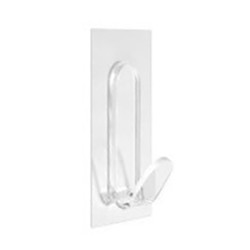 COLGADOR ADH REUTILIZABLE TRANSPARENTE