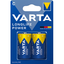 PILA ALCALINA LR14 C BL2 LONGLIFE POWER