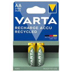 PILA RECARGABLE AA LR06 BL 2 UDS
