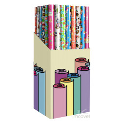 PAPEL REGALO DELUXE INFANTIL-JUVENIL SURTIDO