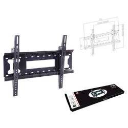 SOPORTE TV LED INCLINABLE NEGRO HASTA 85''
