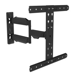 SOPORTE TV LED 1 BR C/FUNC GEST CABLE HASTA 65''