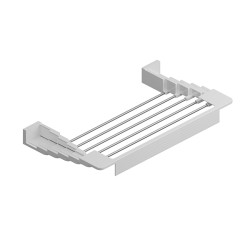 TENDEDERO TOALLERO EXTENSIBLE PARED BLANCO