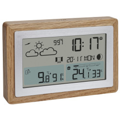 ESTACION METEO DIGITAL TERMO-HIGOMETRO ROBLE BTHR