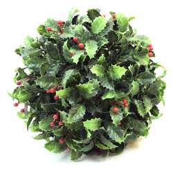 BOLA ACEBO EXTERIOR NAVIDAD