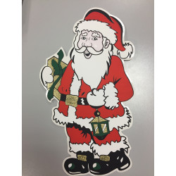 PVC ELECTROSTATICO PAPA NOEL