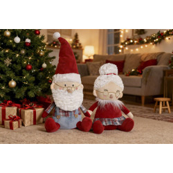 MUÑECO NOEL POLIESTER SURT