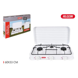 COCINA 3 FUEGOS GAS C/TAPA