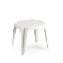MESA AUXILIAR RES SOLID BLANCO