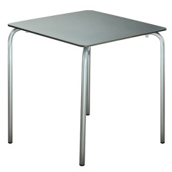 MESA JARDIN COMPAQ PLUS ACERO PINTADO GRIS ANTRAC