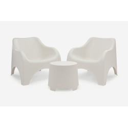 CONJUNTO RESINA CLOUD BLANCO