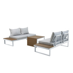 CONJUNTO ESQ ALU BLANC BURUNDI