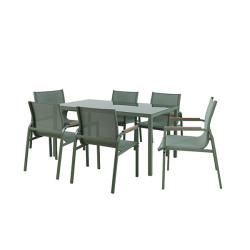 CONJUNTO ACERO VERDE GUINEA