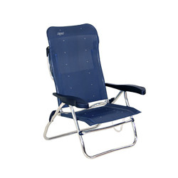 SILLA PLAYA AZUL BAJA 7P CON BARRA TRASERA- AL223