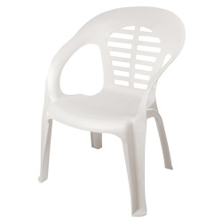 SILLON RESINA ALTO BLANCO