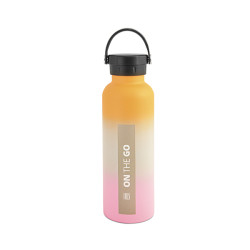 BOTELLA TERMO ON THE GO ROSA DEGRADADA