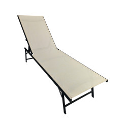TUMBONA CERDEÑA ACERO 5P BEIGE