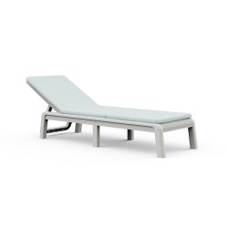 TUMBONA PP 4P MALLORCA BCO + COJIN BLUE