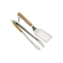 KIT ACCESORIOS MADERA BBQ
