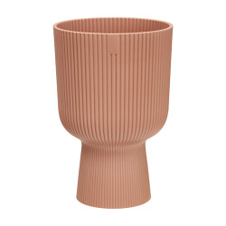 MACETERO PEDESTAL ROSADO