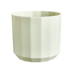 MACETERO FACET ROUND VERDE TÉ