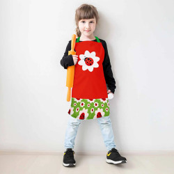 DELANTAL LADYBUG INFANTIL