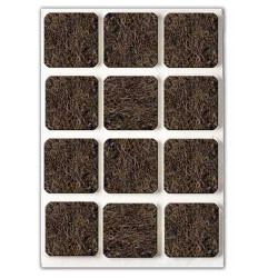 FIELTRO ADHESIVO MARRON BL12