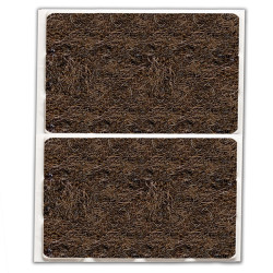 FIELTRO ADHESIVO MARRON BL2