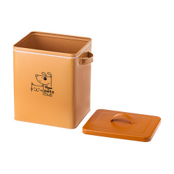 CONTENEDOR METAL COMIDA MASCOTAS