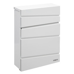 BUZON EXTERIOR ACERO BLANCO FLYSCH