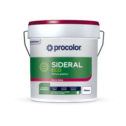 PINTURA PLASTICA MATE SIDERAL ECO