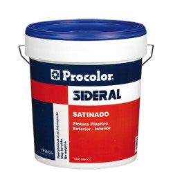 PINTURA PLASTICA SATINADA 505 SIDERAL
