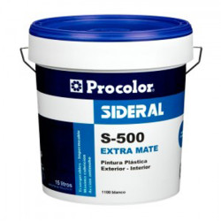 PINTURA PLASTICA SATINADA 505 SIDERAL