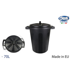 CUBO BASURA INDUSTRIAL C/ TAPA