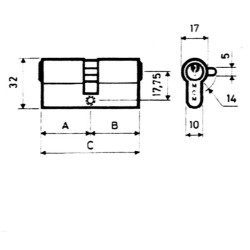 BOMBILLO SERRETA LATON LC 13,2MM
