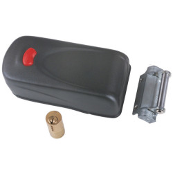 CERRADURA ELECTRICA SOBREPONER MADERA C/LLAVE+PULS