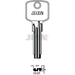 LLAVE EN BRUTO LATON SEGUR