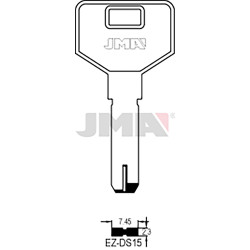 LLAVE EN BRUTO LATON SEGUR