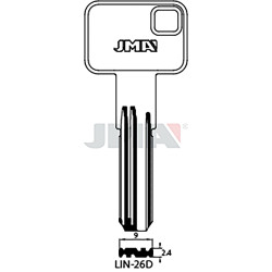 LLAVE EN BRUTO LATON SEGUR