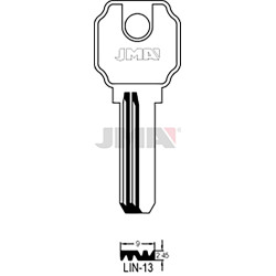 LLAVE EN BRUTO ALPACA SEGUR