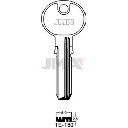 LLAVE EN BRUTO LATON SEGUR
